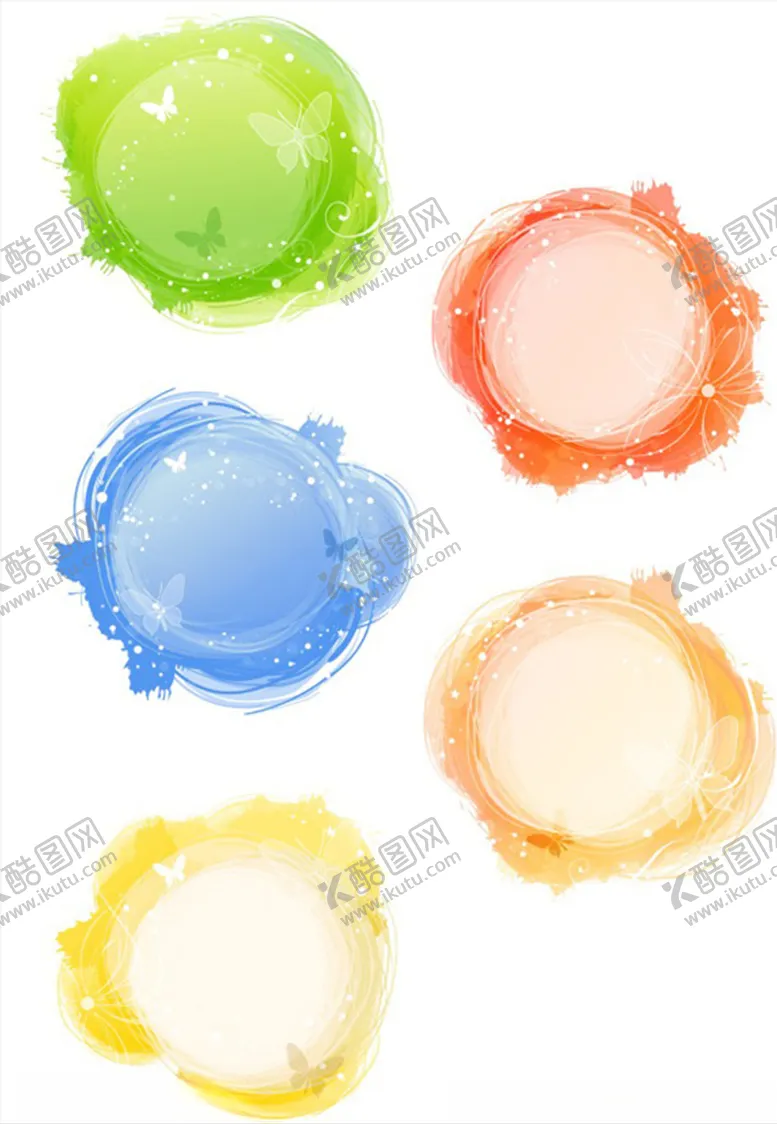 编号：95832206301345289582【酷图网】源文件下载-水彩水墨墨点墨迹