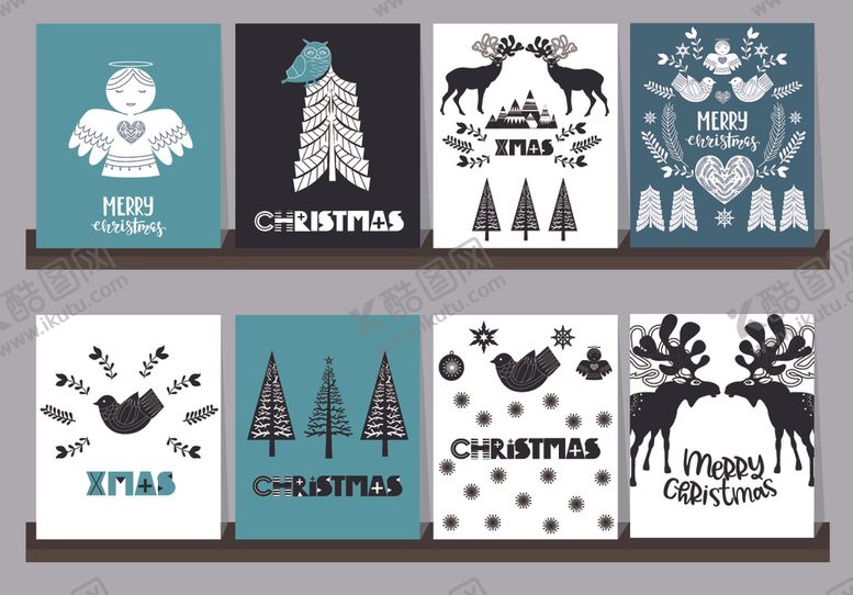 编号：32937009291755277422【酷图网】源文件下载-手绘圣诞元素