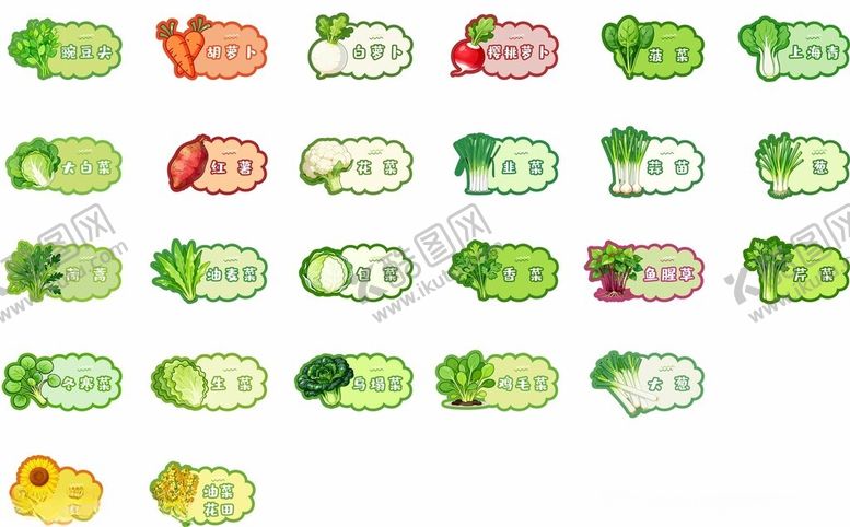 编号：63472711021745391179【酷图网】源文件下载-蔬菜挂牌