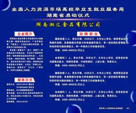招聘海报
