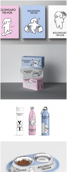 宠物品牌VI提案样机合集2