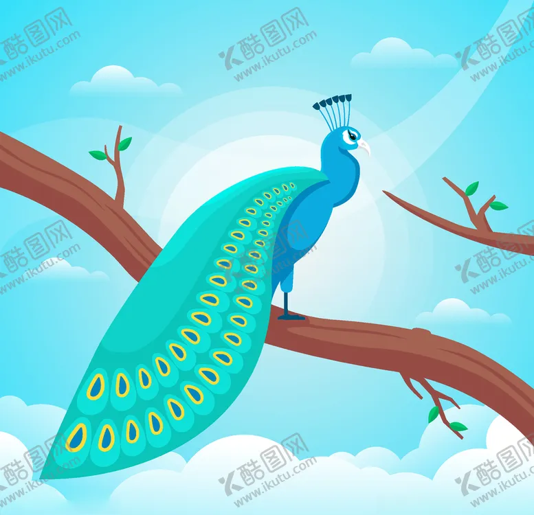 编号：49334407050354586297【酷图网】源文件下载-孔雀
