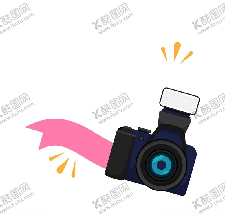 编号：41120710200920514426【酷图网】源文件下载-卡通照相机