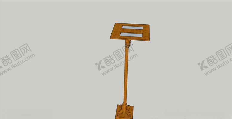 编号：13382609261838475018【酷图网】源文件下载-SU晾衣架