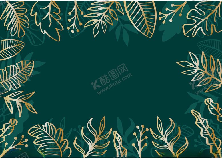 编号：85270001191111487273【酷图网】源文件下载-线描植物背景