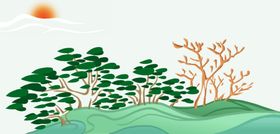 创意卡通插画图案