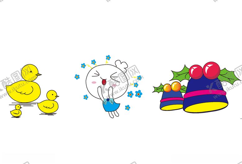 编号：28465705020000478239【酷图网】源文件下载-小黄鸭叮当小女孩