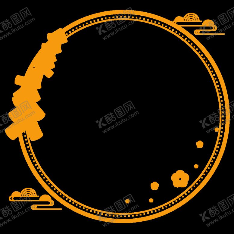 编号：74236811182254373830【酷图网】源文件下载-中国风边框 素材