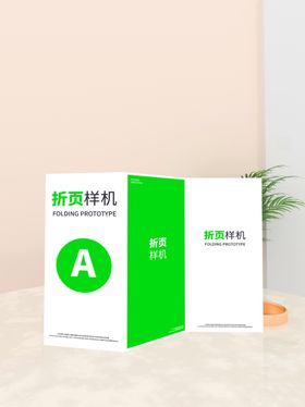 三折页样机展示效果图图片