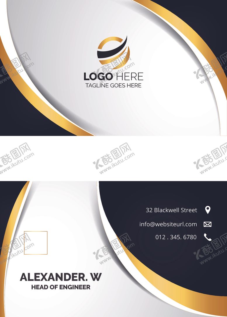 编号：30032610291706049677【酷图网】源文件下载-矢量名片模板