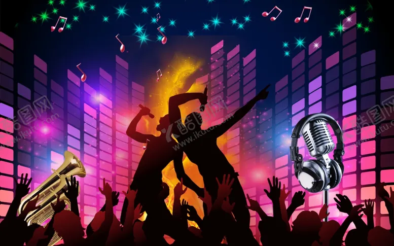 编号：72711810281129494579【酷图网】源文件下载-晚会音乐会工装背景墙