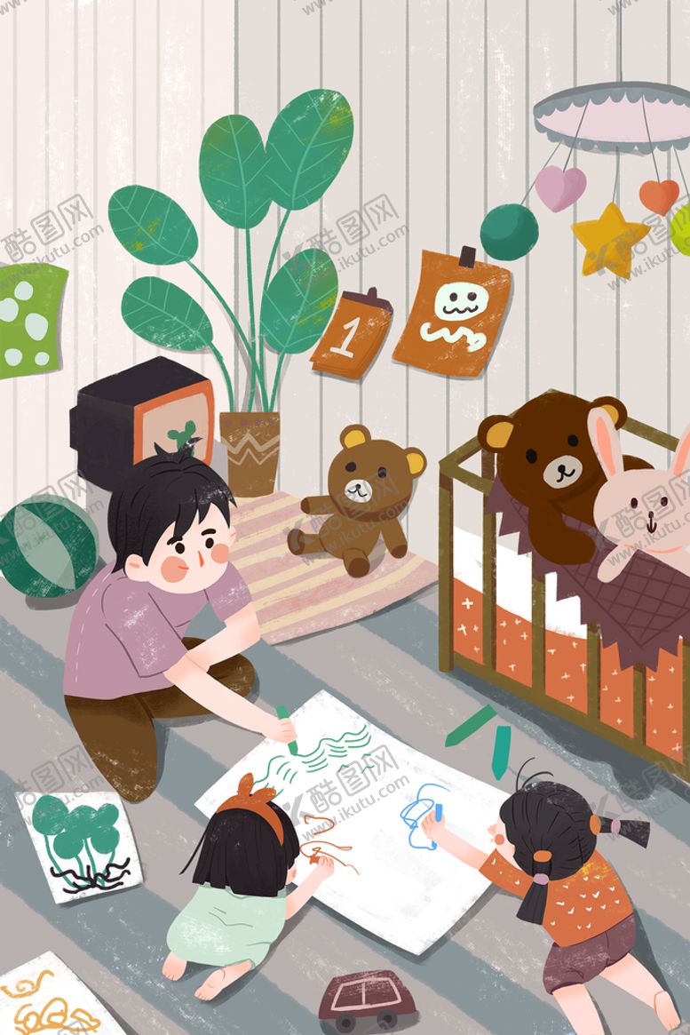 编号：98406709271550242614【酷图网】源文件下载-儿童插画