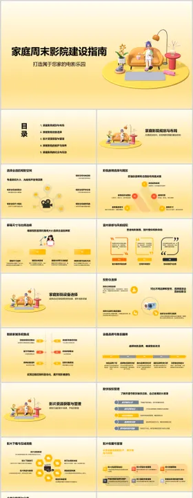 家庭周末影院建设指南PPT