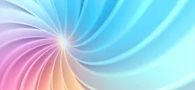 六一儿童节渐变螺旋蓝色粉色背景