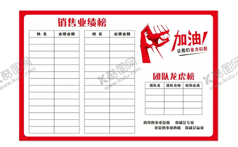 编号：94752801170555589078【酷图网】源文件下载-销售业绩表