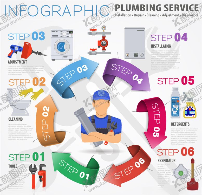 编号：45731009141152254720【酷图网】源文件下载-管道服务图标
