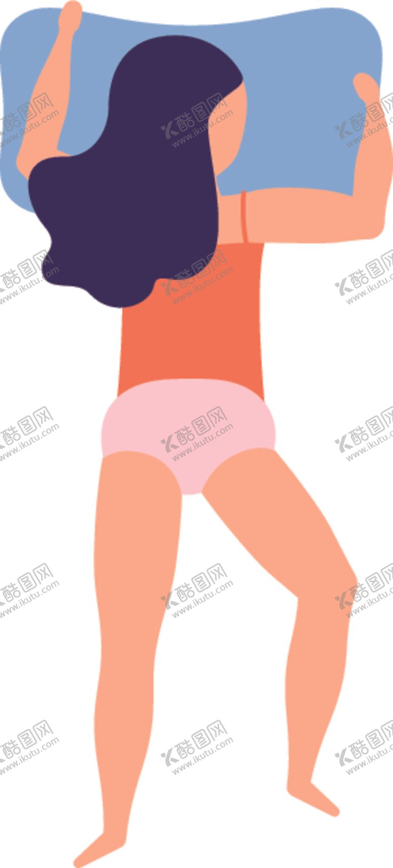 编号：51536009290653492934【酷图网】源文件下载-睡觉姿势