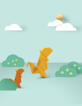 卡通背景儿童墙儿童房墙纸梦幻