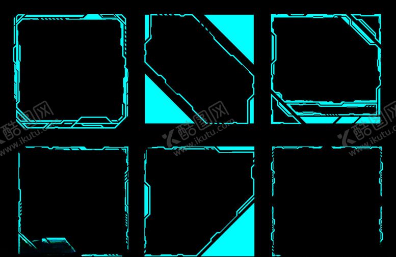 编号：44305210131235482467【酷图网】源文件下载-线条图框