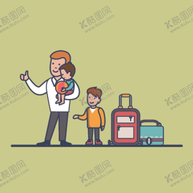 编号：79846809211612211308【酷图网】源文件下载-简约人物生活场景插画