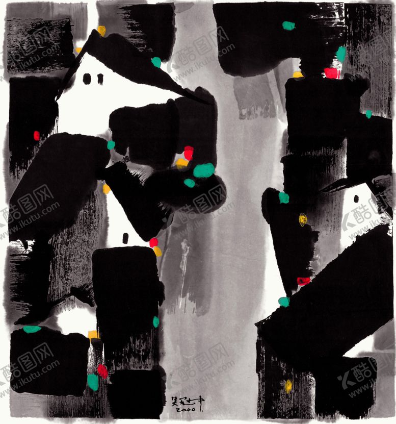 编号：74570709101156358911【酷图网】源文件下载-山水风景水墨国画