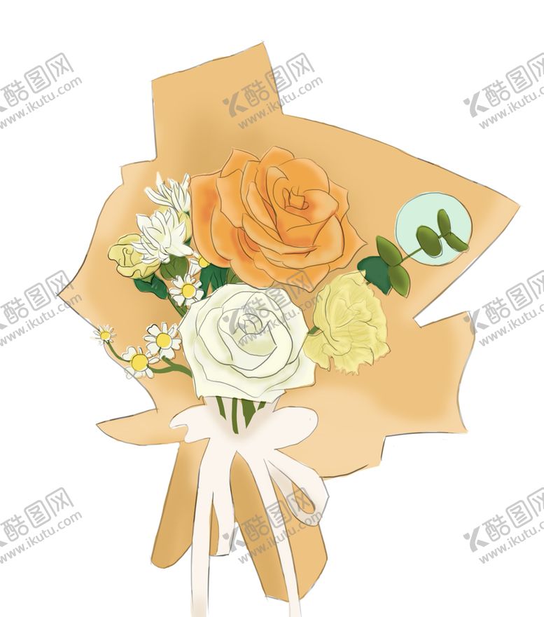 编号：09857609291701134370【酷图网】源文件下载-玫瑰花束
