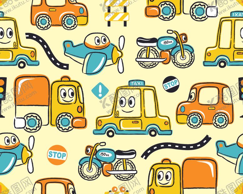 编号：20231510040553014095【酷图网】源文件下载-无缝印花