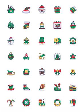 圣诞节图标