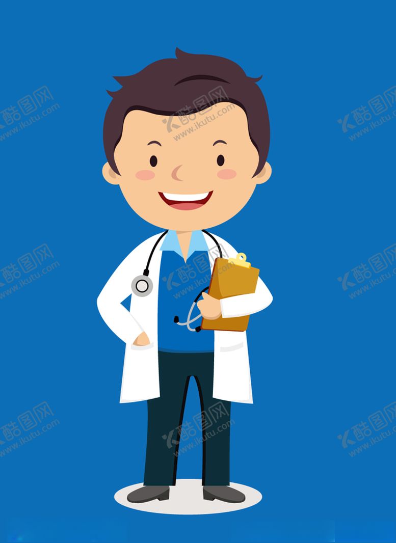 编号：99769804090213513261【酷图网】源文件下载-矢量男医生卡通形象