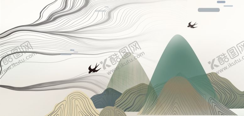编号：61558207141709204695【酷图网】源文件下载-中国风装饰画