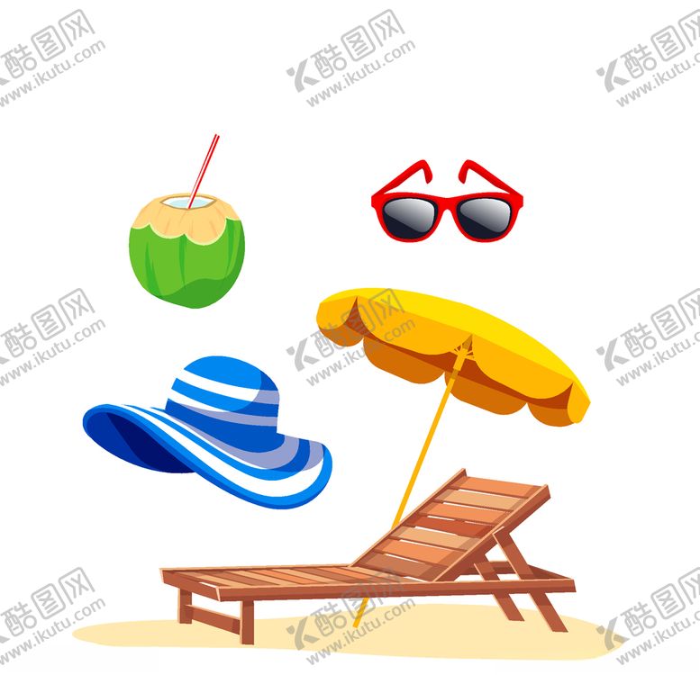 编号：13334310251910429589【酷图网】源文件下载-夏日元素
