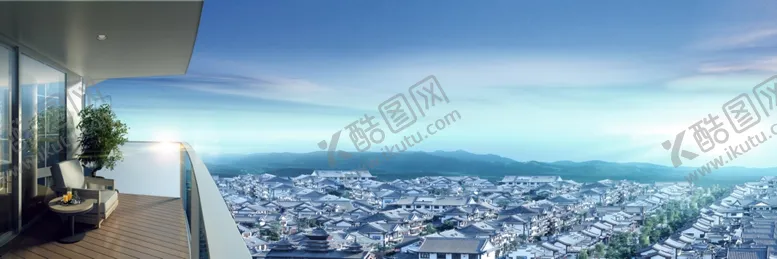 编号：54514107030646487668【酷图网】源文件下载-地产阳台高层