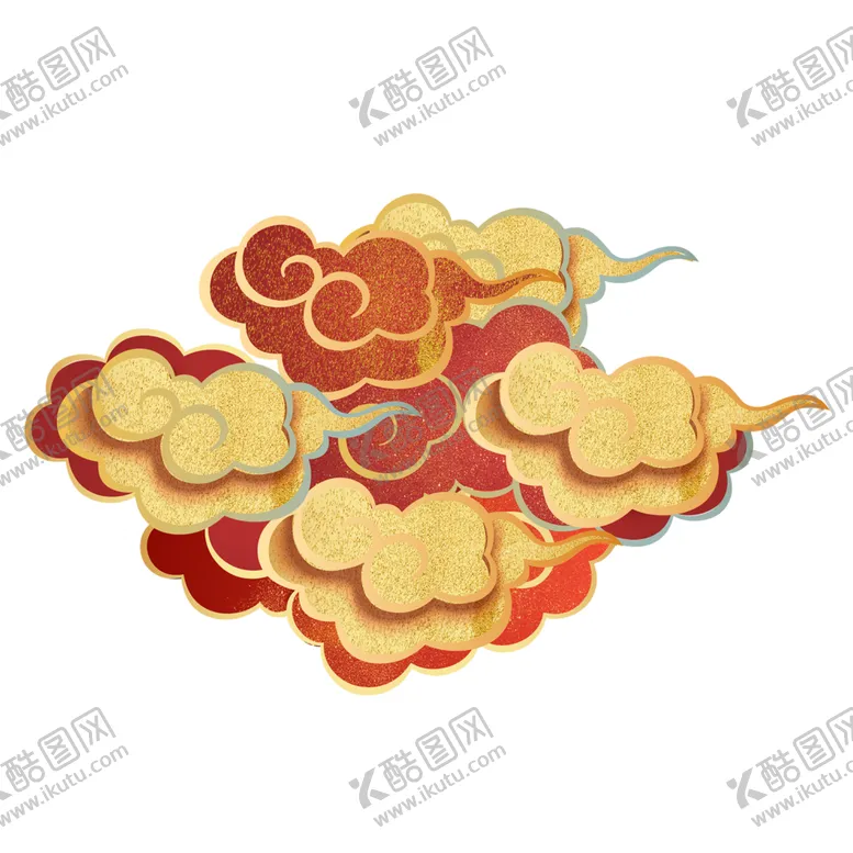 编号：47697505042013171578【酷图网】源文件下载-背景素材国潮山水祥云水墨