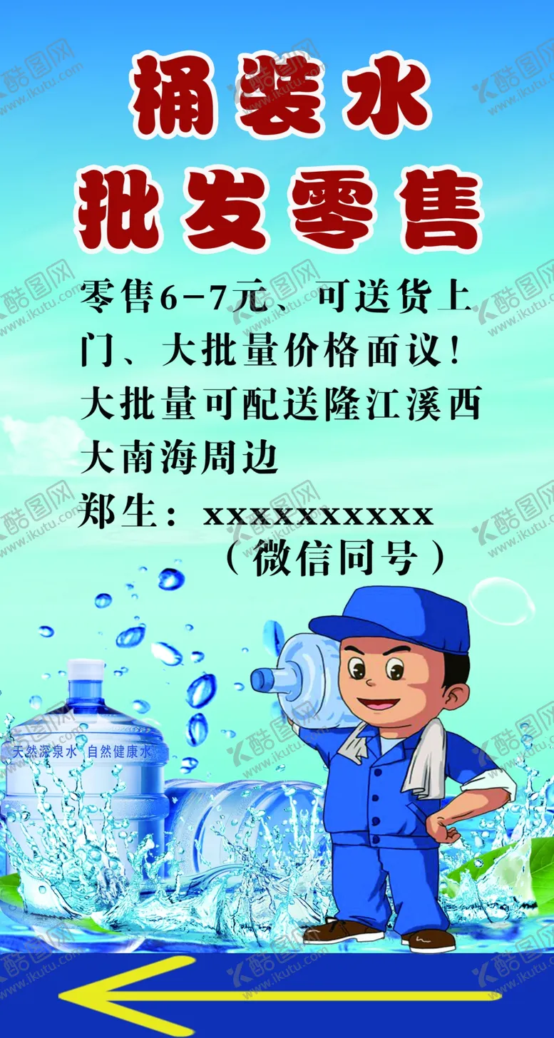 编号：03287609192021416145【酷图网】源文件下载-矿泉水桶装水批发