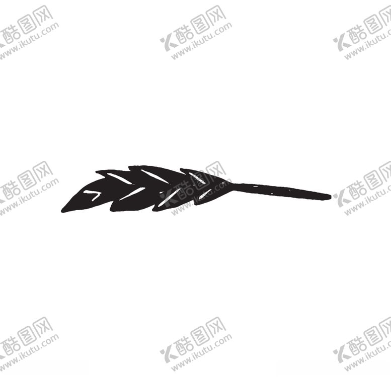 编号：66916806261539336733【酷图网】源文件下载-黑白涂鸦植物