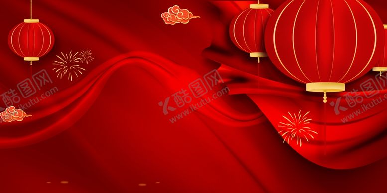 编号：53640909201523043389【酷图网】源文件下载-大气红色背景