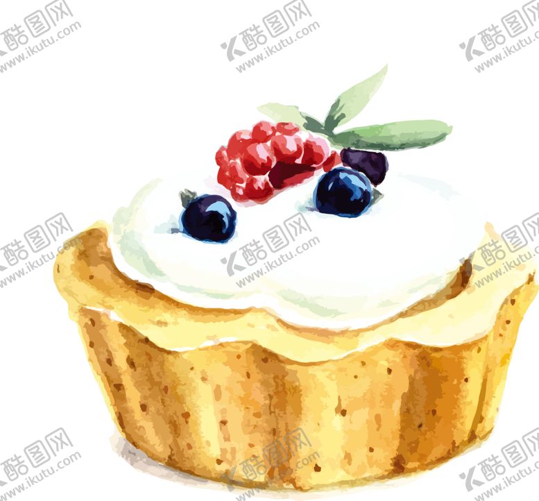 编号：47706209252217427893【酷图网】源文件下载-手绘蛋糕