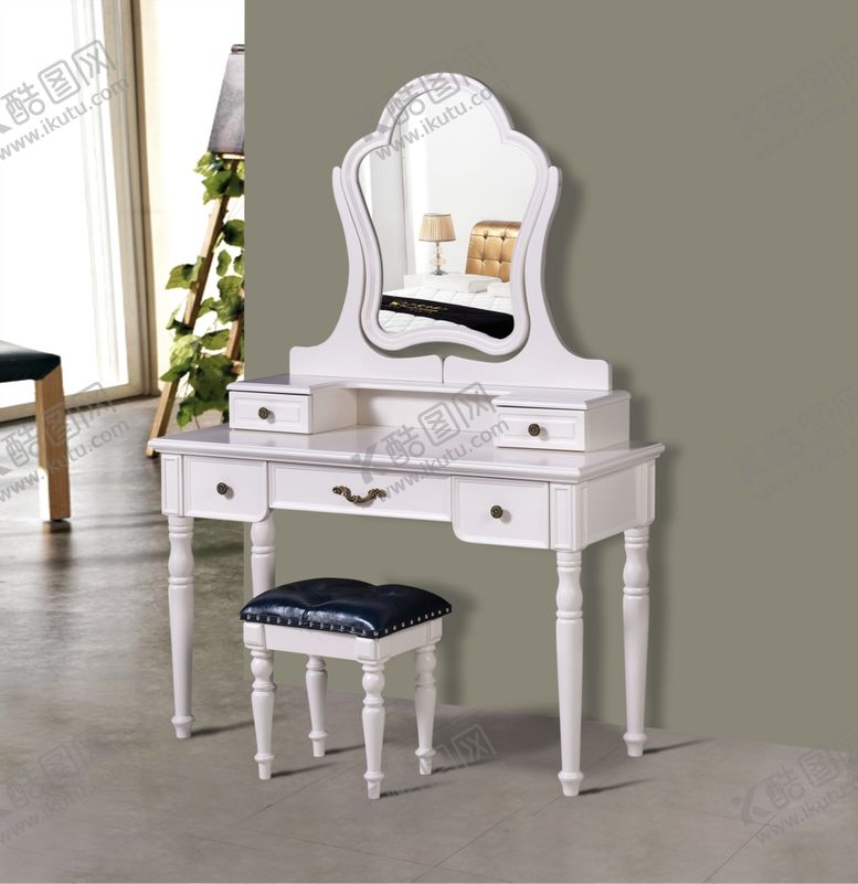 编号：29877709222157025694【酷图网】源文件下载-白色妆台