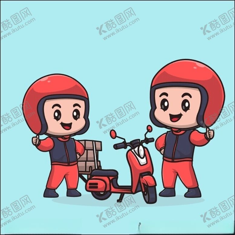 编号：72106702031350589339【酷图网】源文件下载-卡通送货员