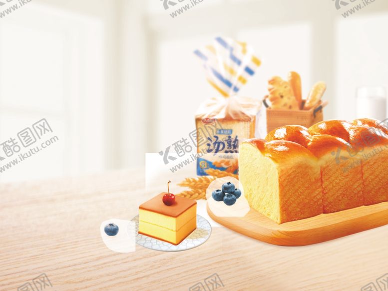 编号：82534609200150244436【酷图网】源文件下载-达利园美焙辰面包好吃有料新鲜到
