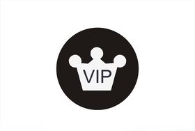 至尊VIP图标矢量