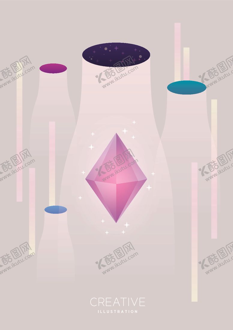 编号：89756312151600019959【酷图网】源文件下载-梦幻海报背景