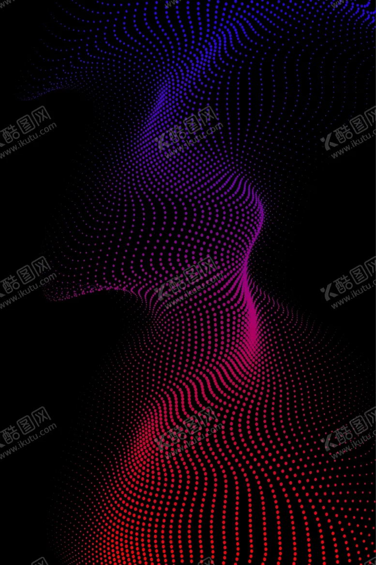 编号：48157506240424306439【酷图网】源文件下载-科技线条科技感科技红蓝渐变