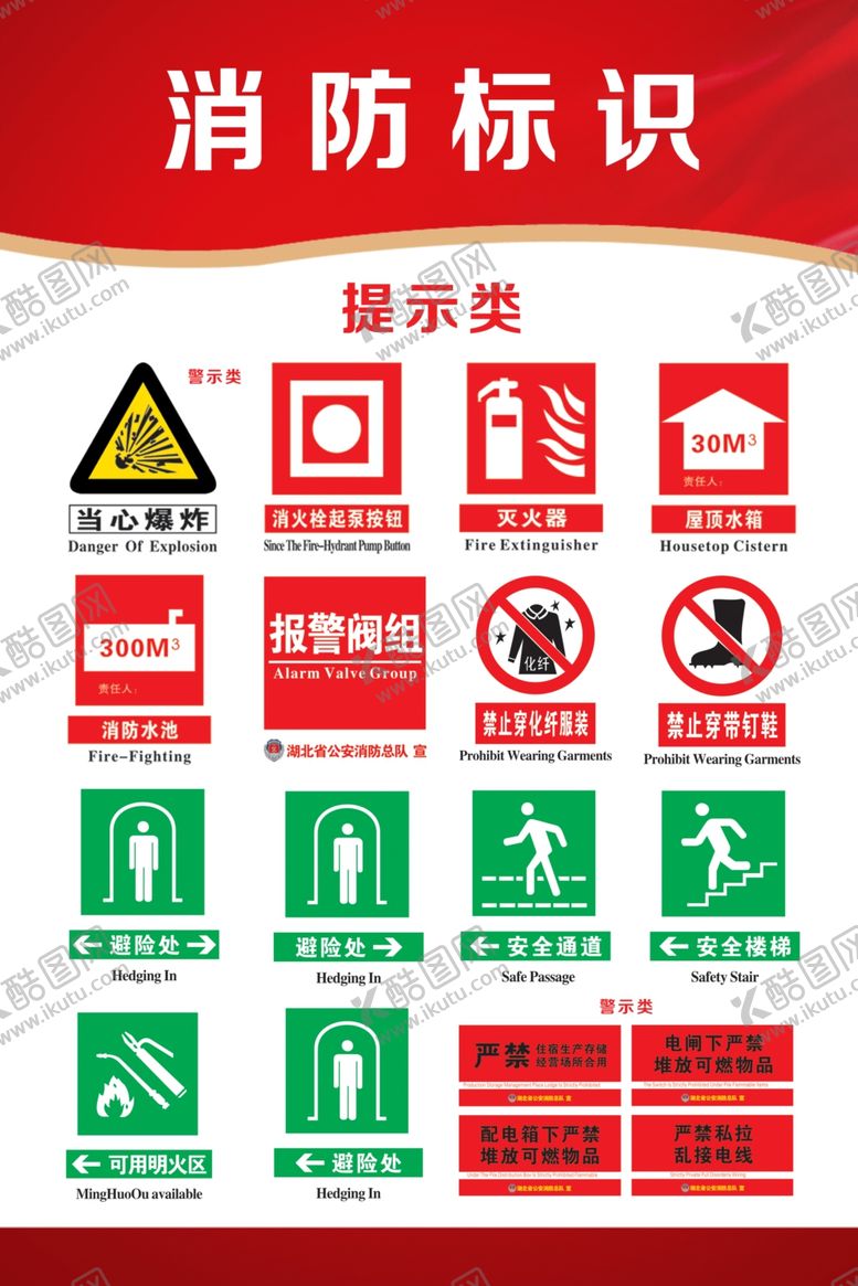 编号：27385609241825312995【酷图网】源文件下载-消防标识