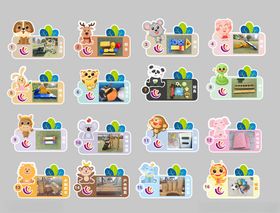 幼儿园玩具展示牌
