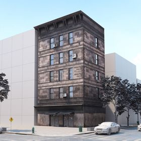 C4D模型建筑物
