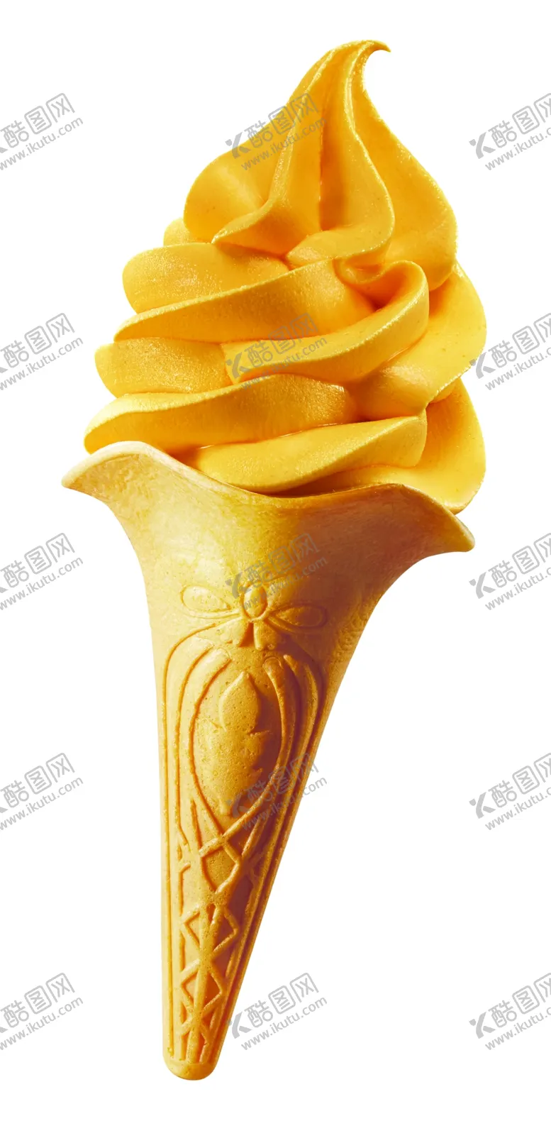 编号：95324109142125280154【酷图网】源文件下载-芒果冰淇淋  