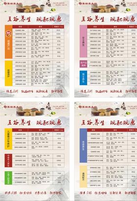 善瑞养生坊海报现磨价格牌