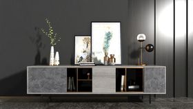 简约电视柜3d模型