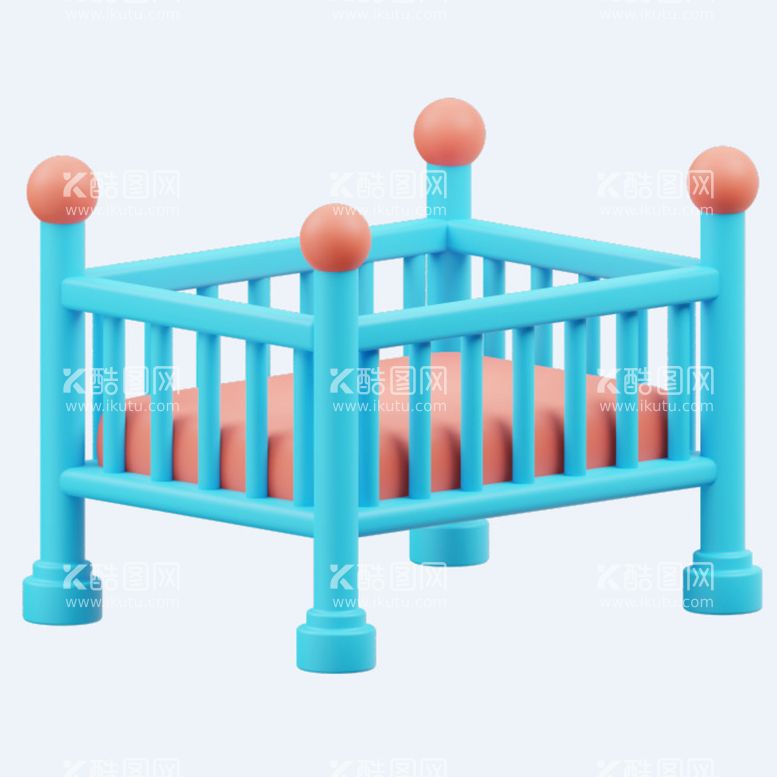 编号：85084212180208282898【酷图网】源文件下载-C4D模型宝宝摇篮